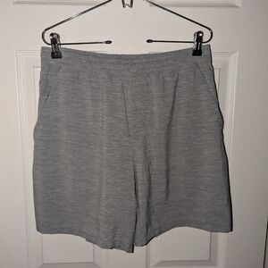 Pace Breaker Lined Short 7" Heather All Over Sea Salt Light Cast Men's Large